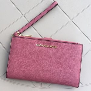 MK Pink Wristlet